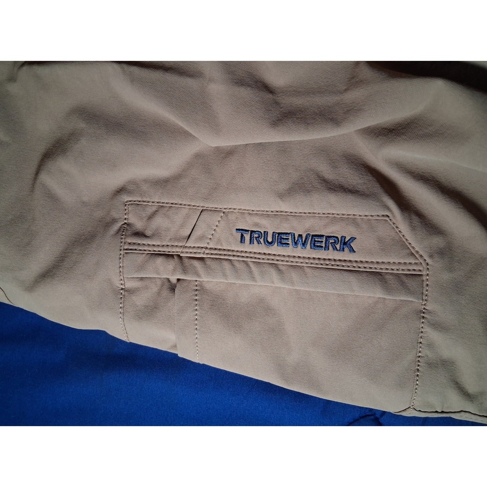 Truewerk T2 Werkpant Womens 12 Regular Tan Technical Work Pants Cargo Utility - Picture 4 of 10